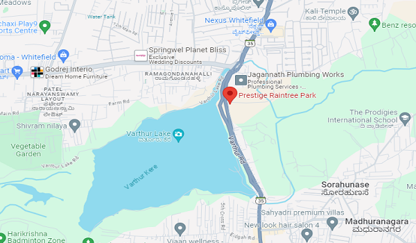 Featured Image of Prestige Raintree Park Address